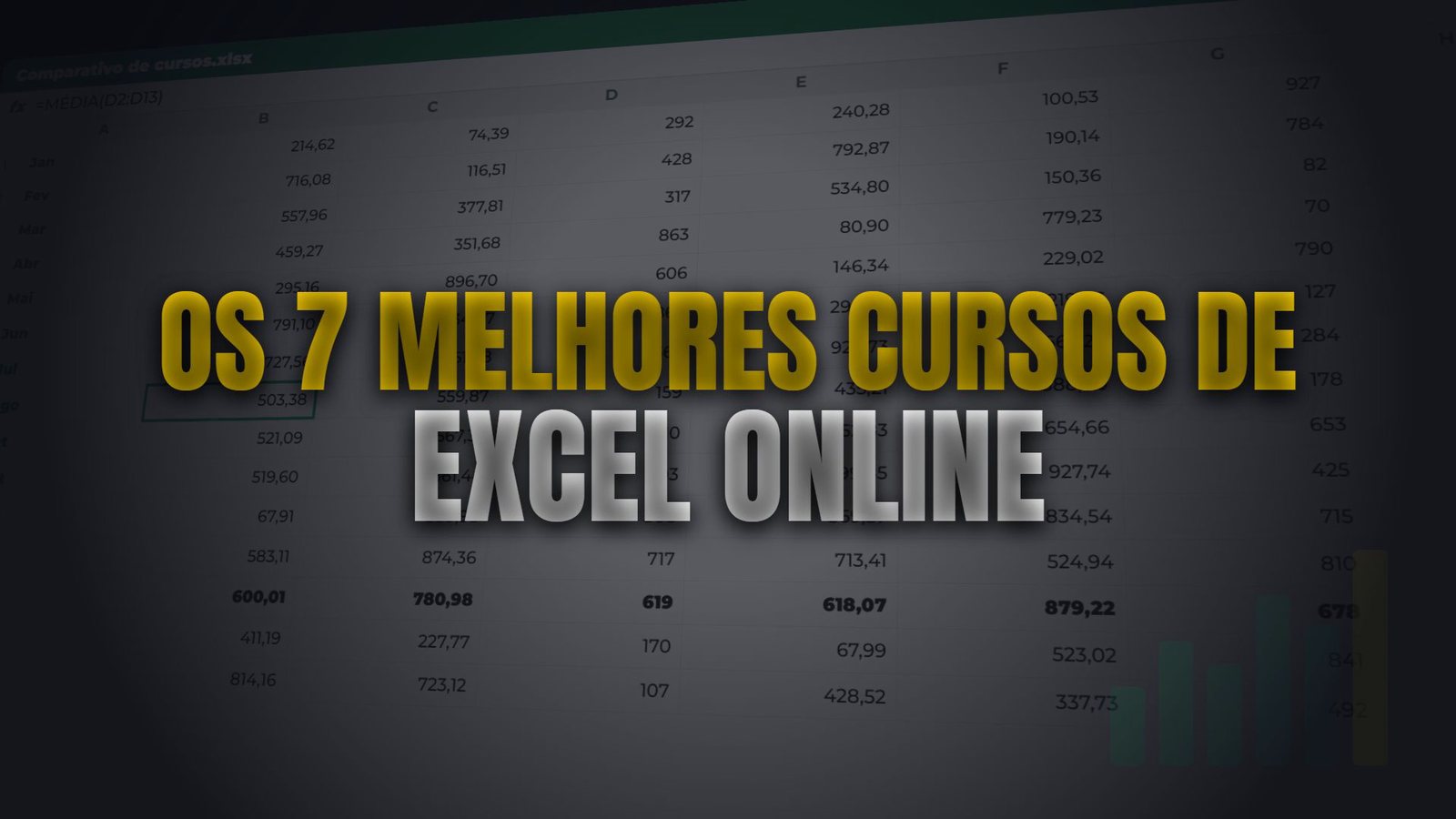 Os 7 melhores cursos de Excel online, do básico ao VBA